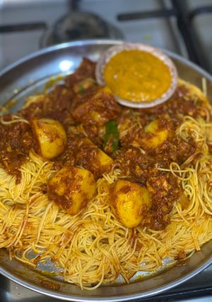 صورة لوصفة مكرونة 🍝❤️