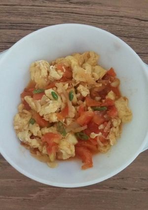 Foto resep Tomat telur orak arik