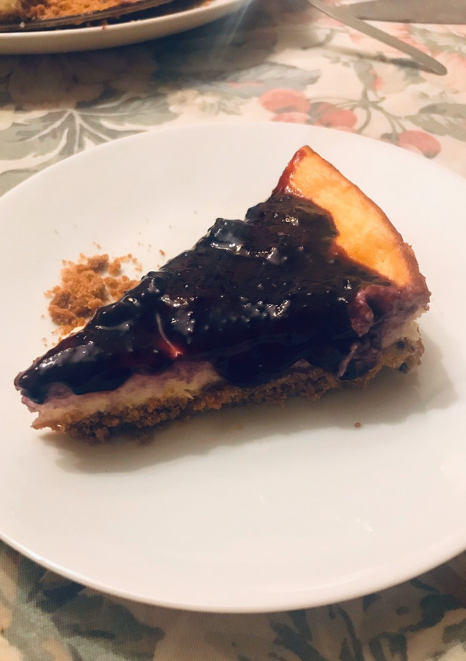 Una foto de Cheesecake saludable