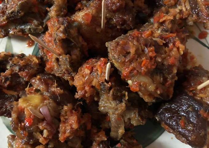 Peppered goat meat