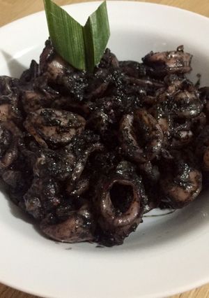 Foto resep Cumi hitam super lezat