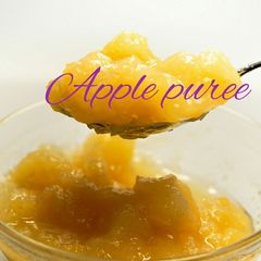 A picture of Apple honey puree.