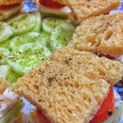 A picture of Healthy sandwiches.