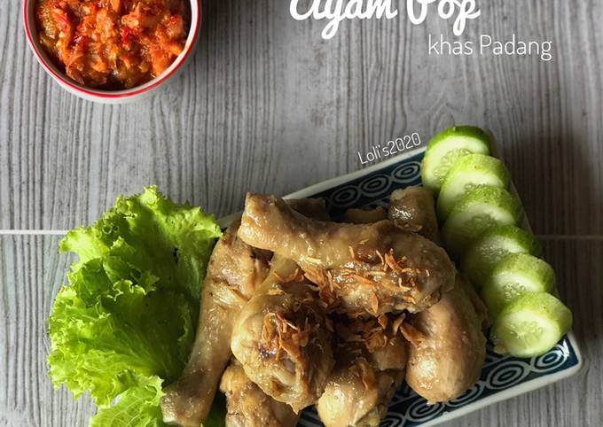 Ayam Pop khas Padang