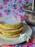 Hotcakes de naranja rellenos con dulce de leche🤤