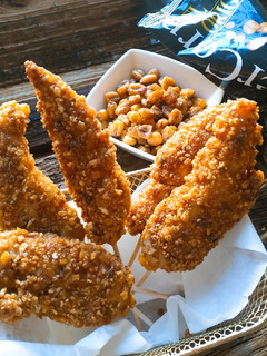 Una foto de Solomillos de pollo con kikos