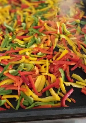 Una foto de Salteado de vegetales