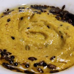 A picture of Bottle gourd peel chutney.