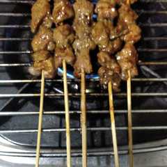 A picture of Sate kambing.