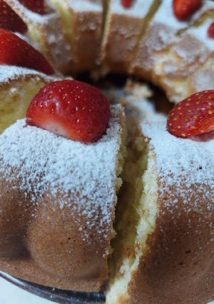 عکسی از دستور کیک صبحانه پرتقالی🍊🍊🍞