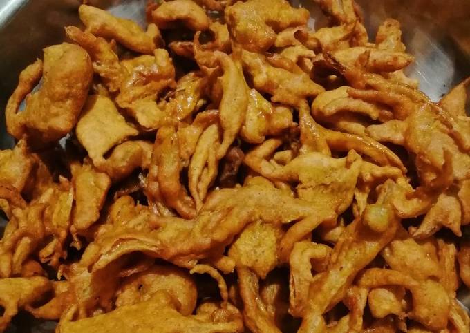 Simple Way to Make Homemade Corn flour pakoda