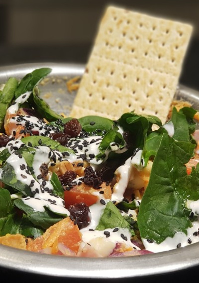 Una foto de Ensalada estilo Santi