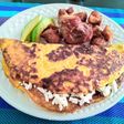 Cachapas con cerdo y queso👍🇵🇪