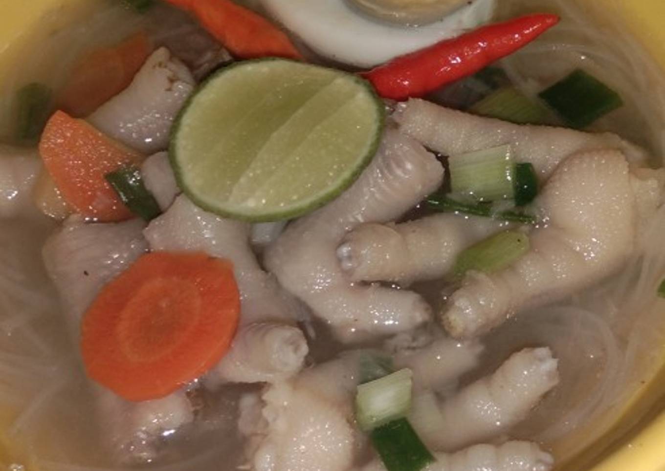 Soto Banjar Ceker