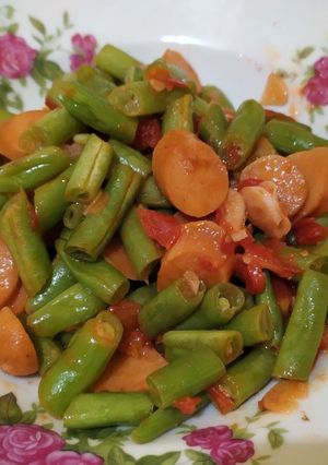 Foto resep Tumis Buncis Sosis