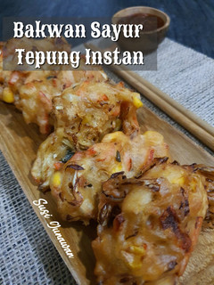 Foto resep Bakwan Sayur Tepung Instan