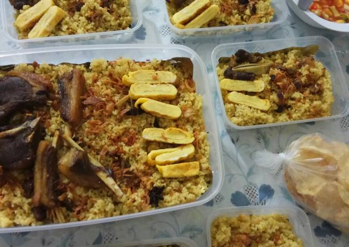 Cara Buat Nasi Kebuli Kambing Special Kilat Murah