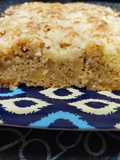Torta de manzanas caramelizadas súper húmeda