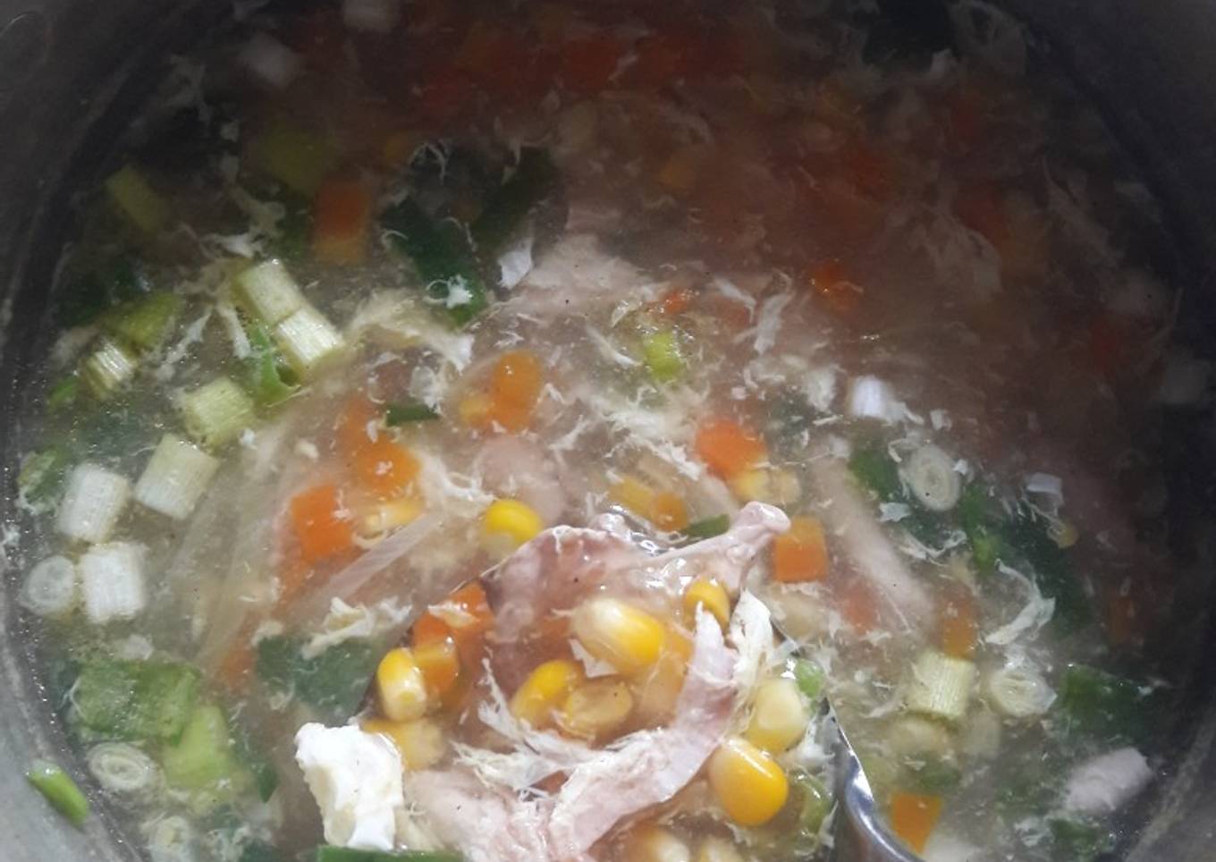 Sop jagung ayam