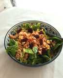 Brown rice and tuna salad