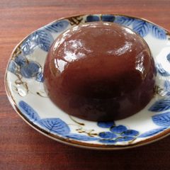 A picture of Azuki Agar Jelly.