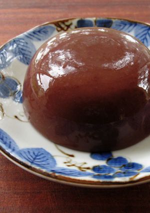 A picture of Azuki Agar Jelly.