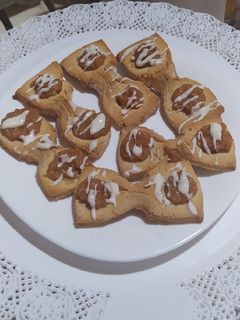 Una foto de Galletas Moñitos de Dulce de  leche