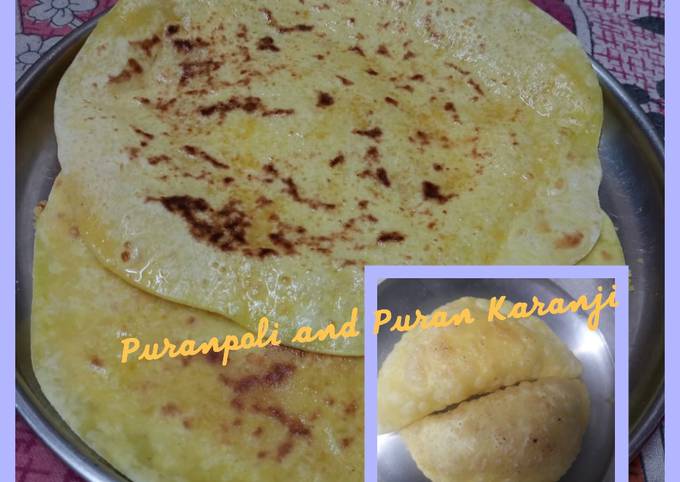 Puranpoli and Puran Karanji