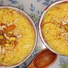 A picture of Paneer kheer.