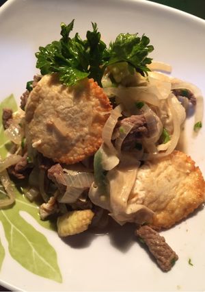 Foto resep Sapo Tahu Daging 🍲🥩