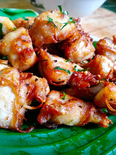 Foto resep Ayam Goreng Serai Tabur Daun Jeruk
