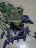 Cubitos de hielo de lavanda