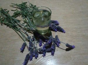 Una foto de Cubitos de hielo de lavanda