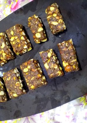 A picture of Energy bar (No sugar, No jaggery, No ghee).