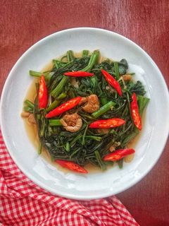 Foto resep Tumis Kangkung Ebi