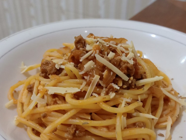  Bagaimana cara membuat Spaghetti Bolognese (Homemade Sauce) Pasti Enak  nagih banget