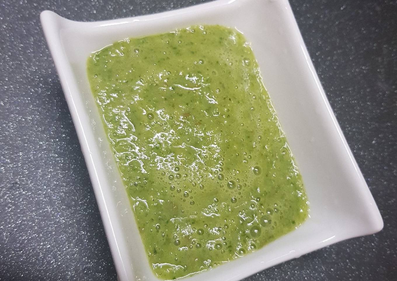 Raw mango chutney