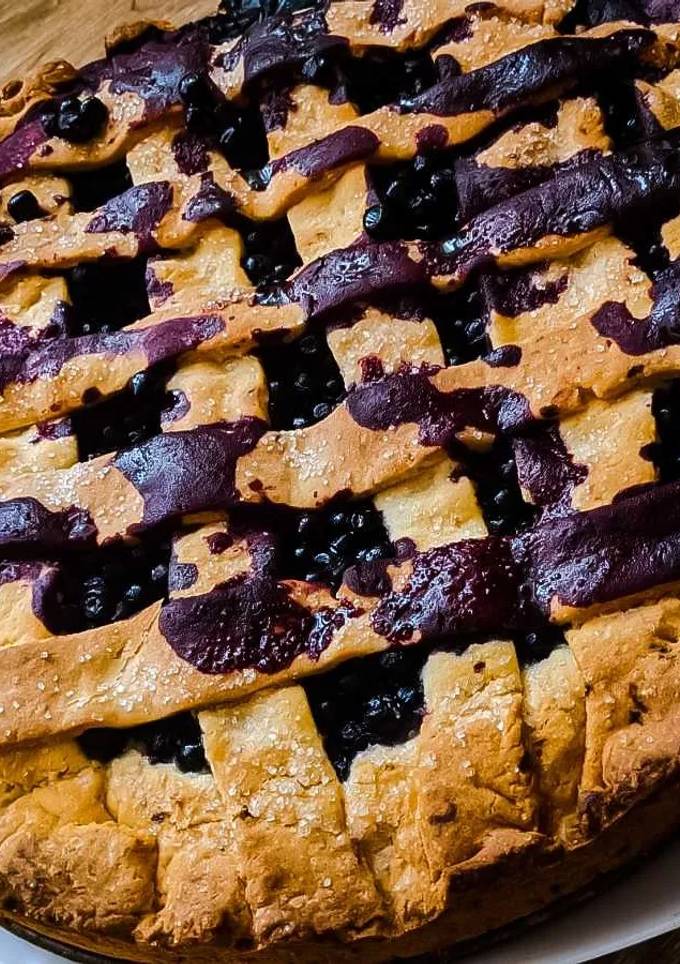 Чорничний пиріг 🥧