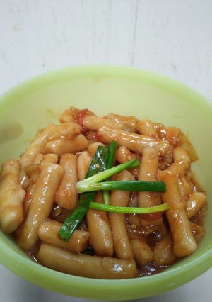 Foto resep Tteokbokki (kue beras korea)