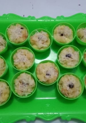 Foto resep Puding roti kukus keju