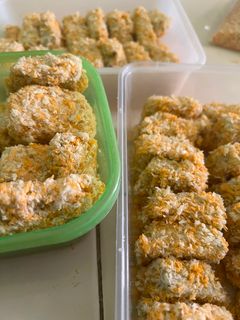 Foto resep Nugget ayam bayam