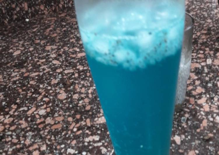 Recipe of Super Quick Homemade Soda blue lagoon