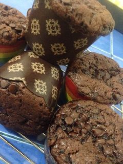 Foto resep Triple choco muffin