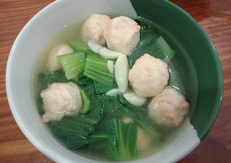 Mudahnya Memasak Ca pokcay bakso udang Enak Sempurna