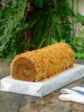 Moccha Nougat Roll Cake
