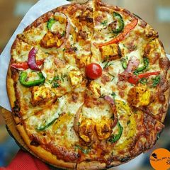 A picture of Homemade pizza.