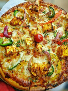 A picture of Homemade pizza.