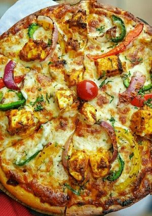 A picture of Homemade pizza.