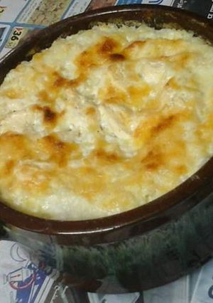 صورة لوصفة طاجن رز معمر باللحمه 🍲