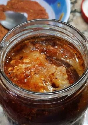 Una foto de Berenjenas en Escabeche